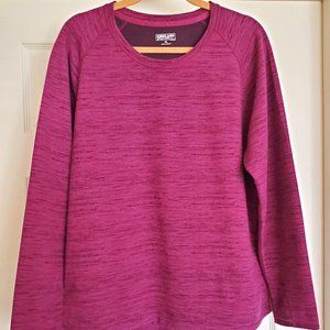 Kirkland Signature Long-sleeved Cotton Shirt - Purple (XL)
